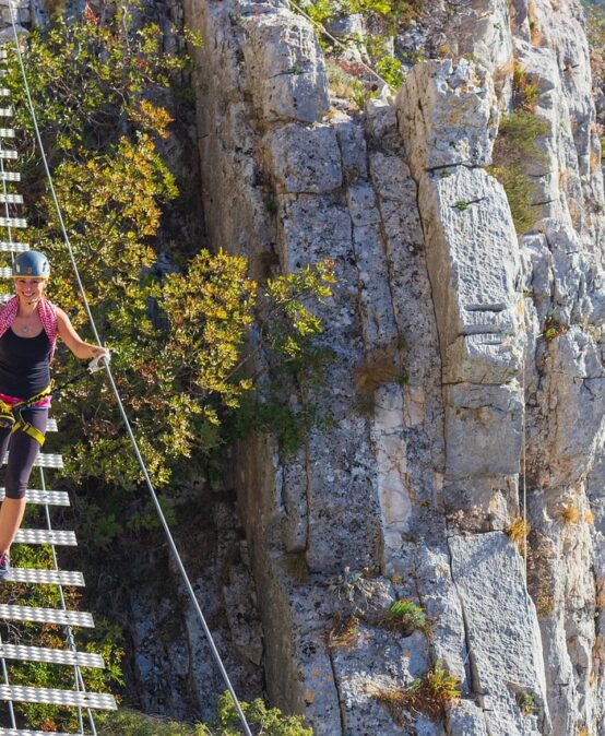 Zajištěné cesty – via ferrata