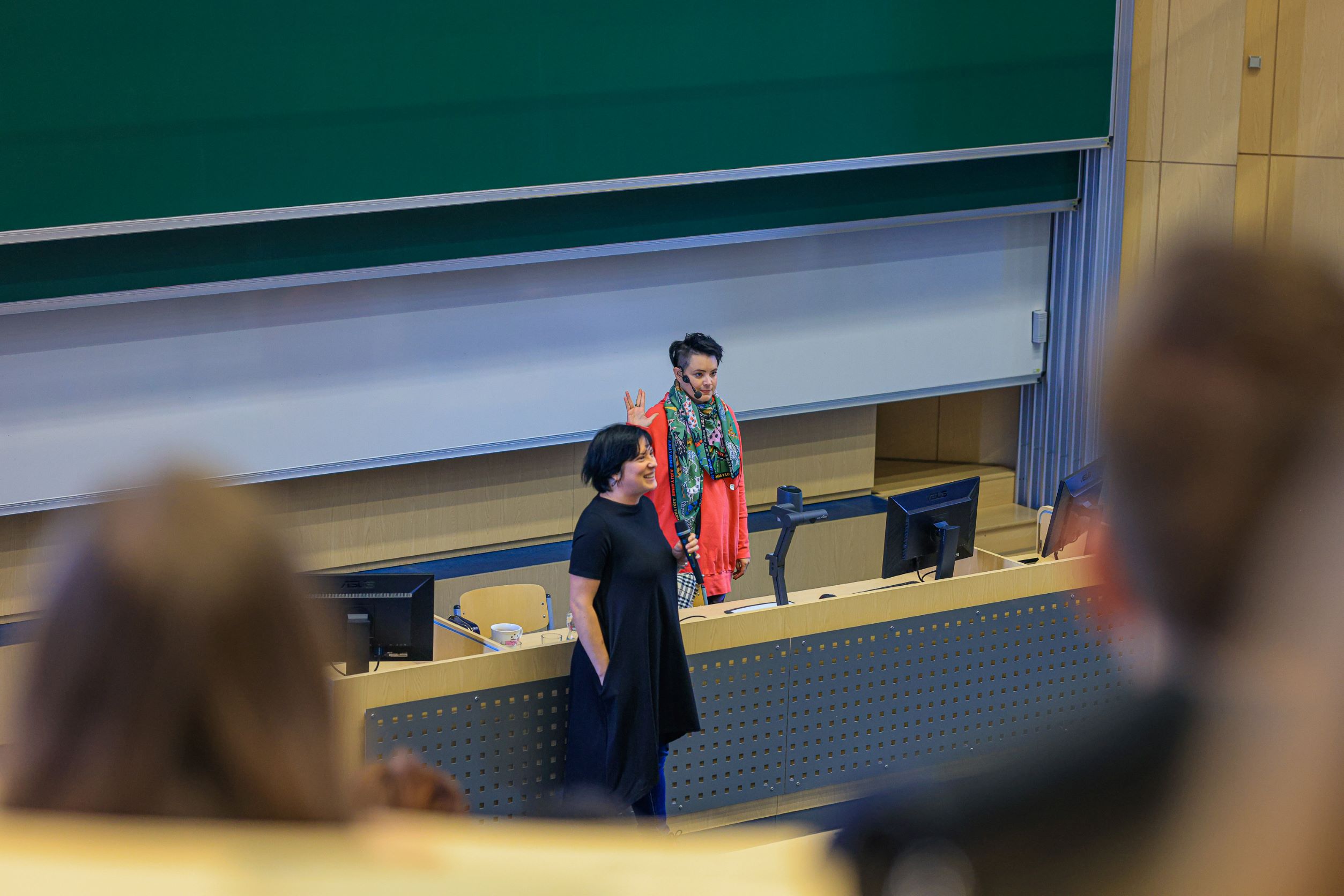 Na univerzitě proběhly přednášky na téma sexualizovaného a domácího násilí a sexuálního obtěžování